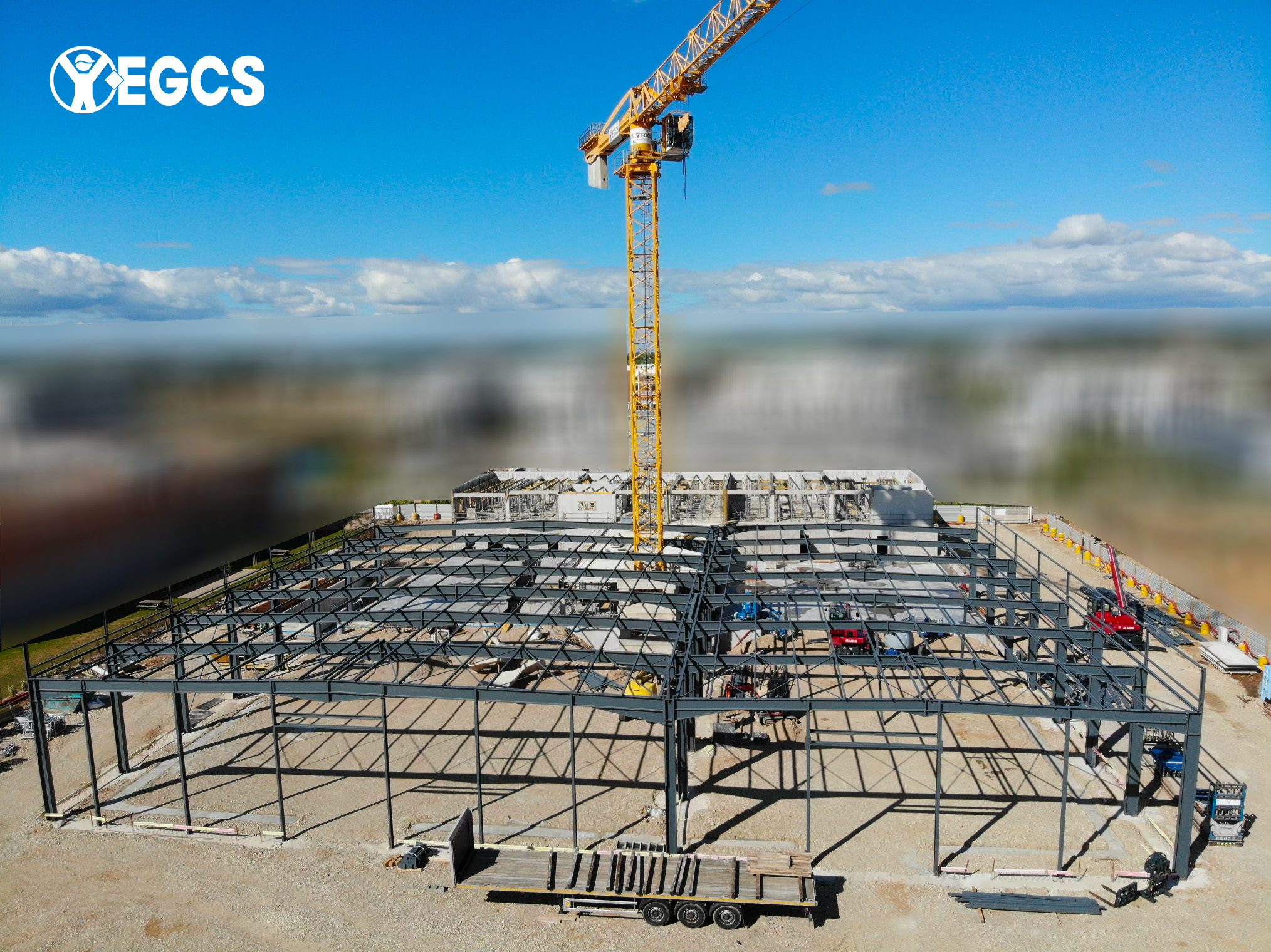 Le chantier de notre futur dépôt continue !